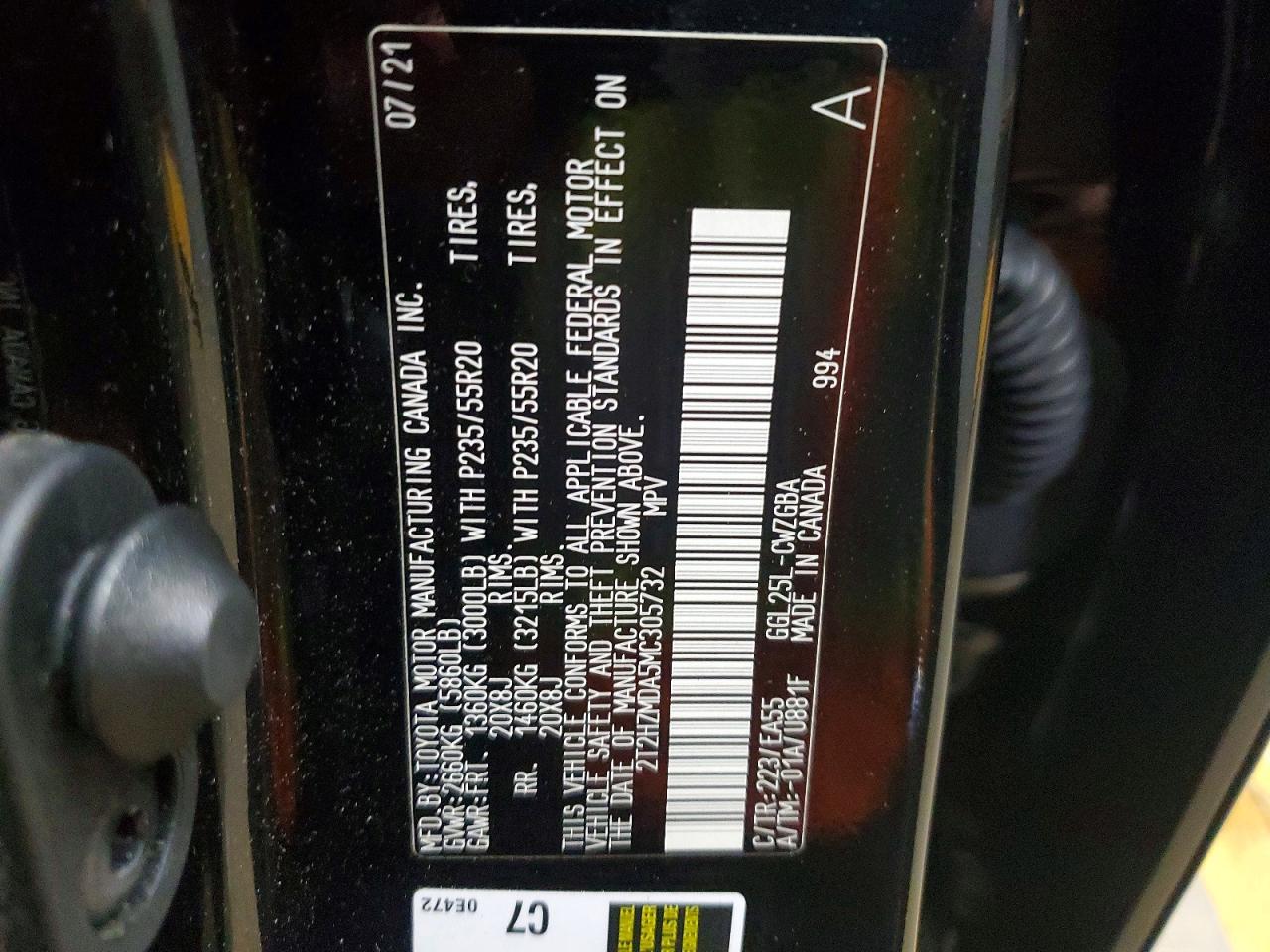 2021 LEXUS RX 350 photo 13