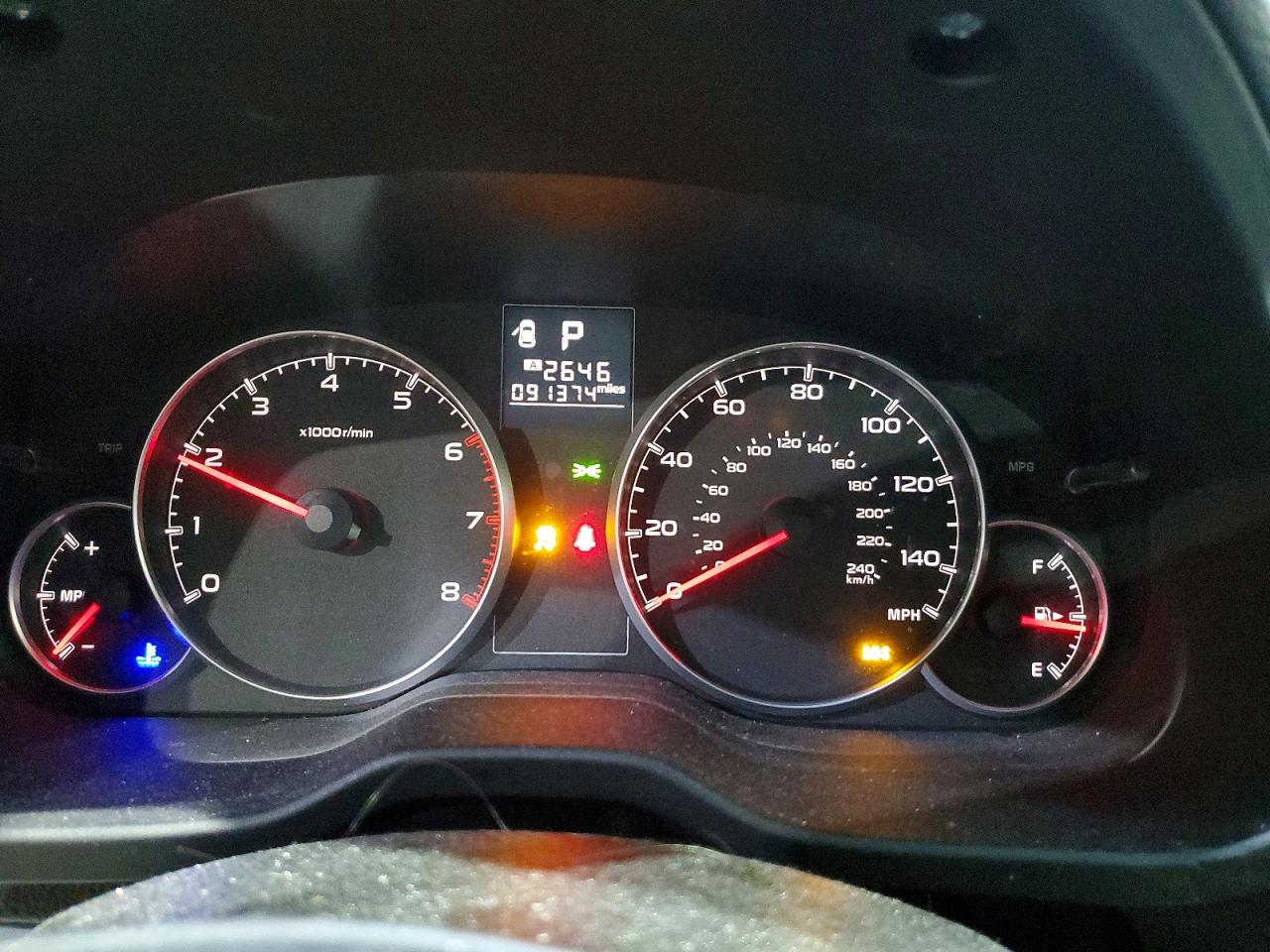 2014 SUBARU OUTBACK 2.5I PREMIUM photo 9