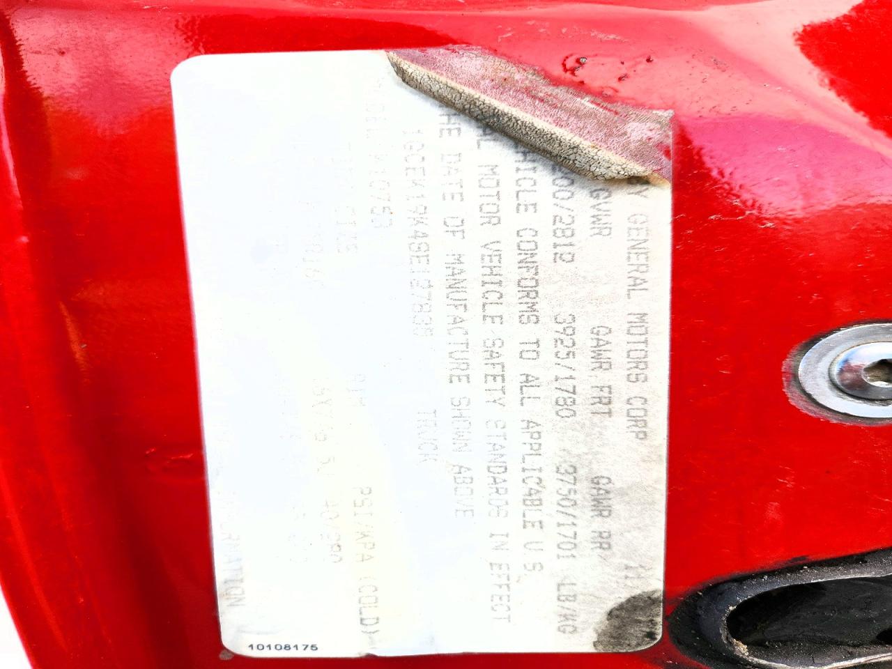 1995 CHEVROLET GMT-400 K1500 photo 12
