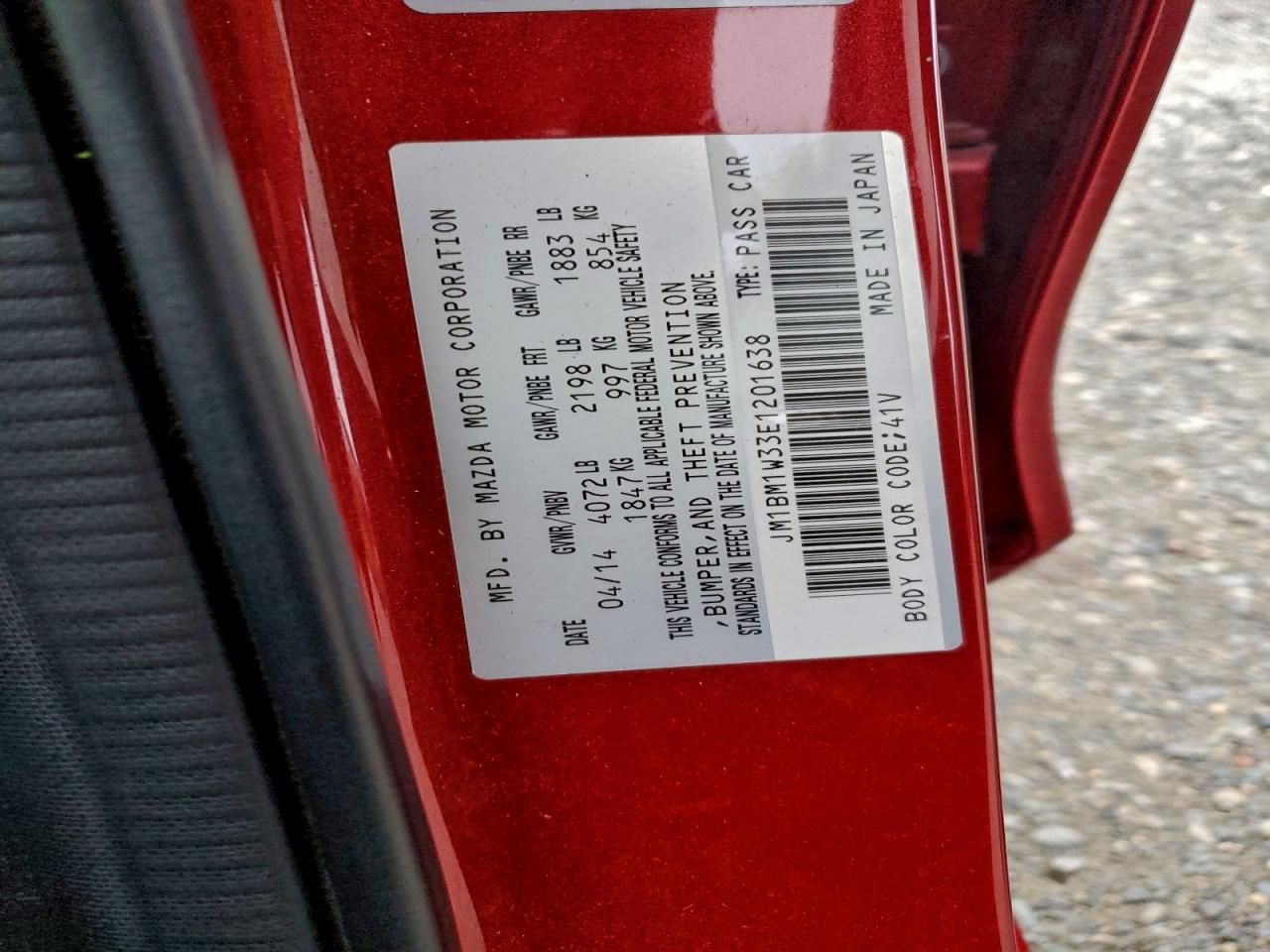 2014 MAZDA 3 GRAND TOURING photo 23