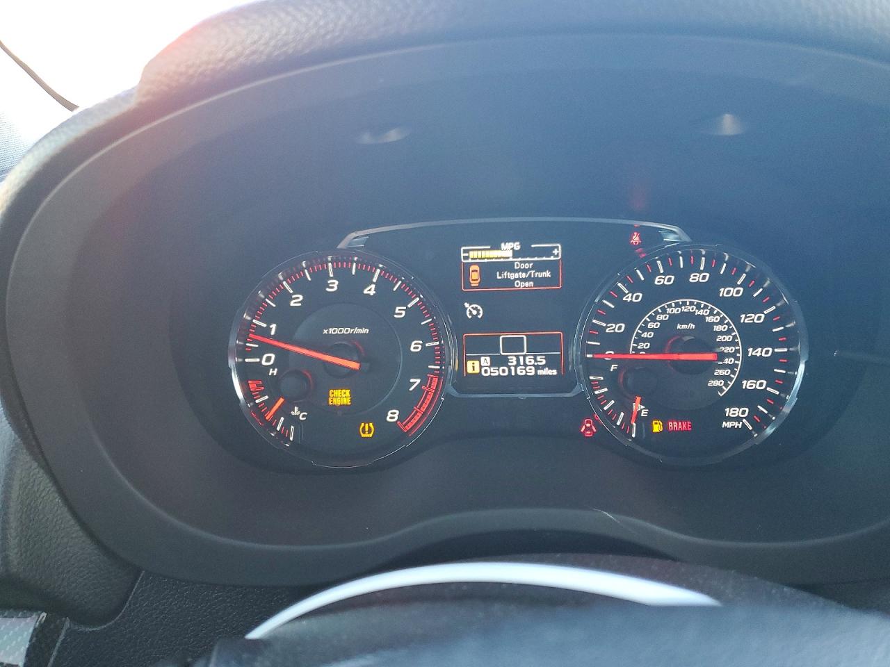 2018 SUBARU WRX photo 9