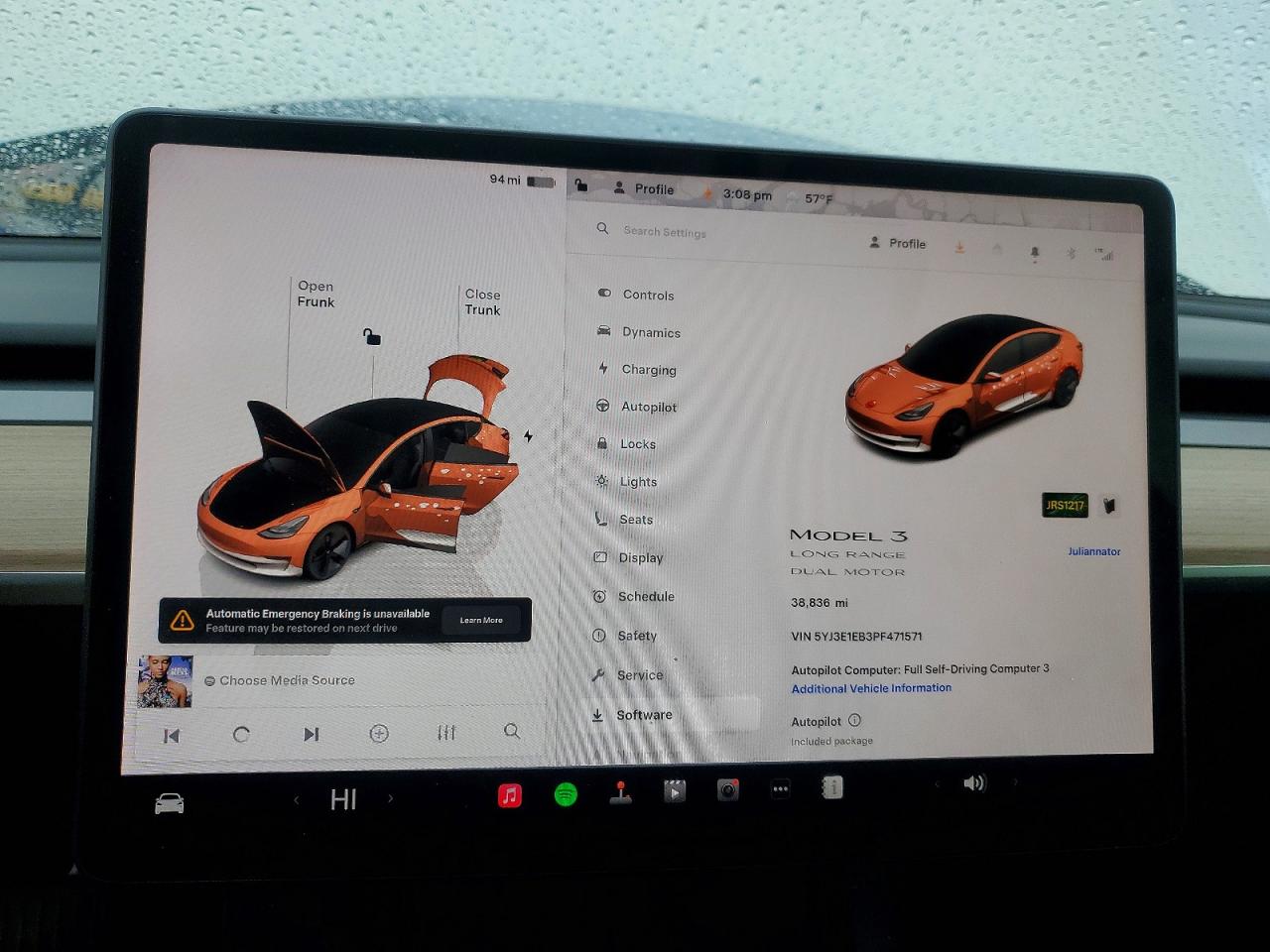 2023 TESLA MODEL 3 photo 9