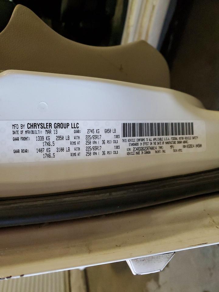 2013 DODGE GRAND CARAVAN SE photo 13