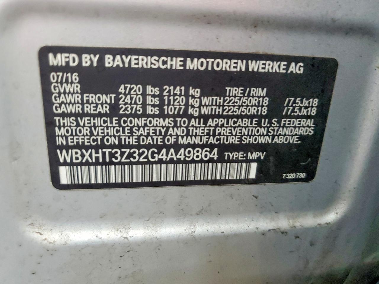 2016 BMW X1 XDRIVE28I photo 23