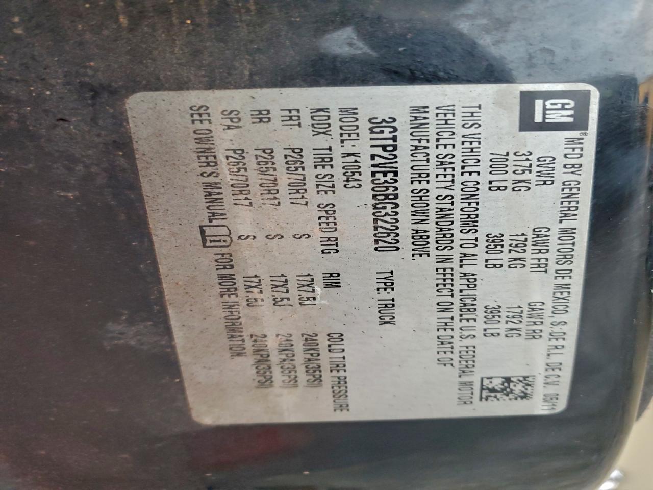 2011 GMC SIERRA K1500 SLE photo 13