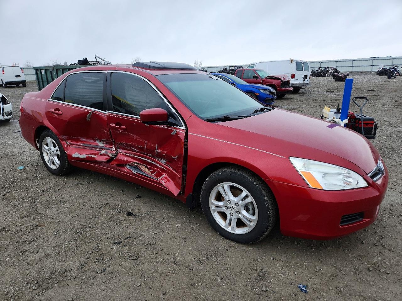 2007 HONDA ACCORD EX photo 4