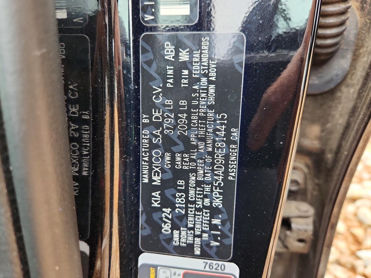 2024 KIA FORTE GT LINE photo 13