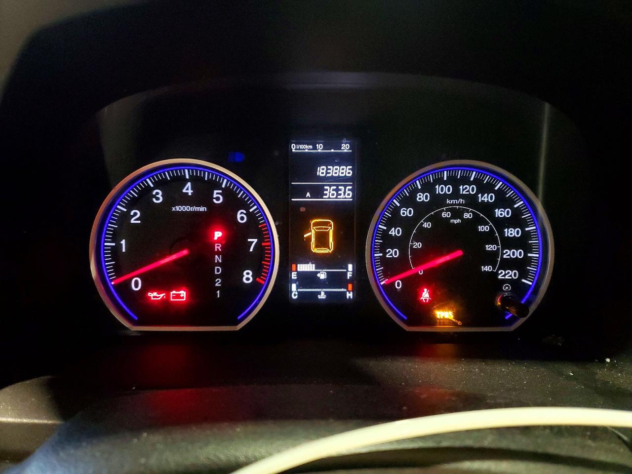2008 HONDA CR-V LX photo 9