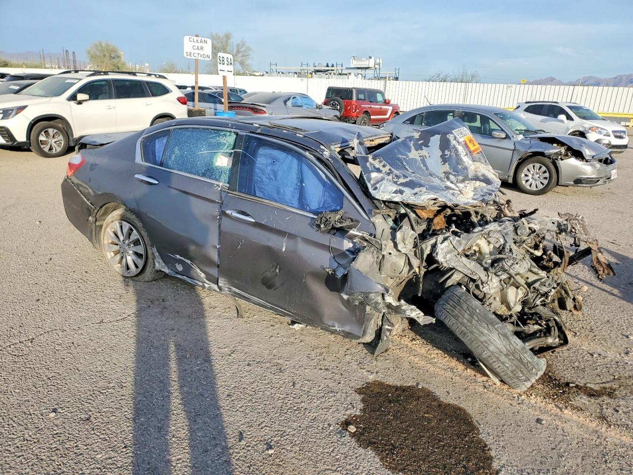 2015 HONDA ACCORD EX photo 10