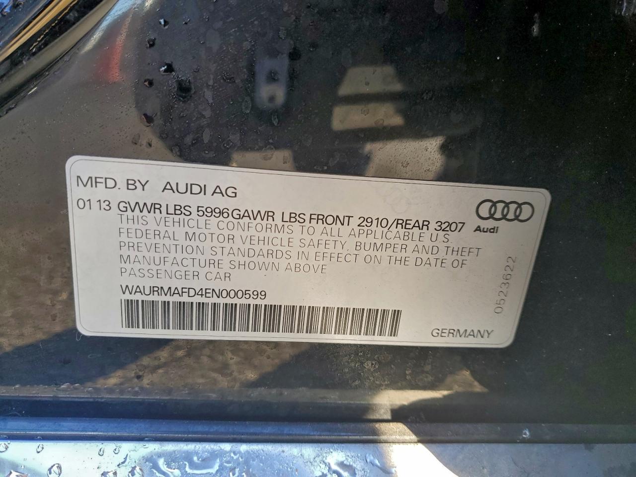 2014 AUDI A8 L TDI QUATTRO photo 23