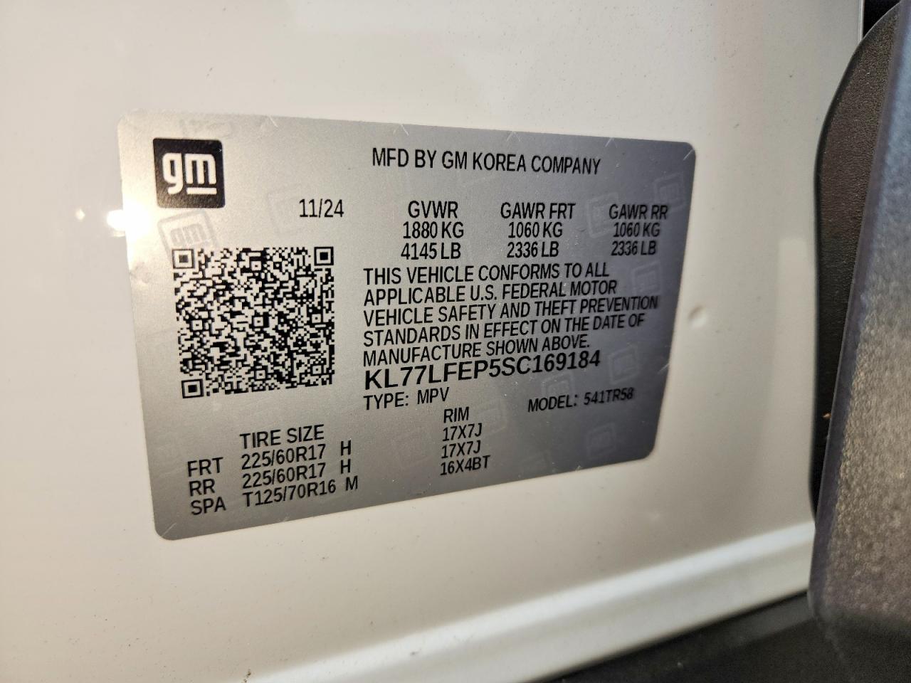 2025 CHEVROLET TRAX LS photo 13