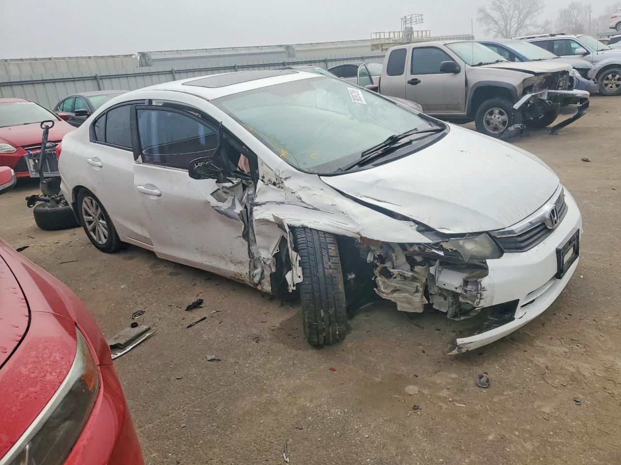 2012 HONDA CIVIC EX photo 4