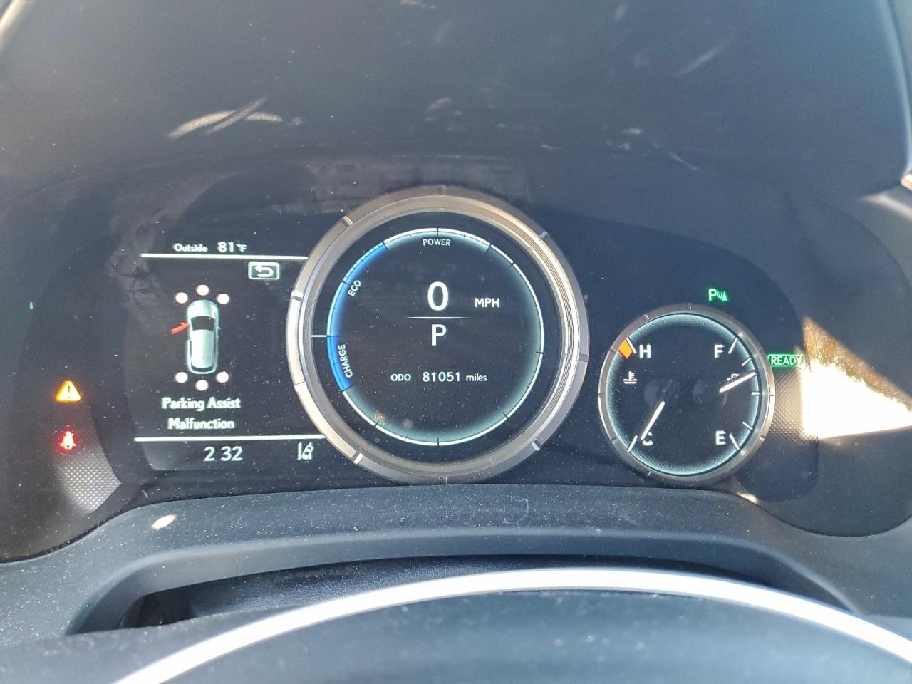 2016 LEXUS RX 450H BASE photo 9