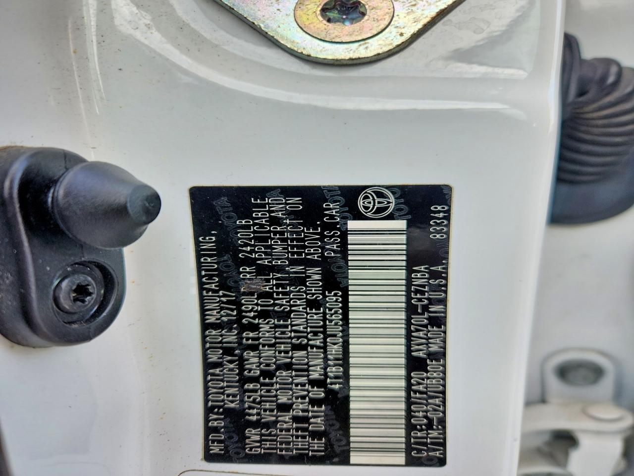 2018 TOYOTA CAMRY photo 12