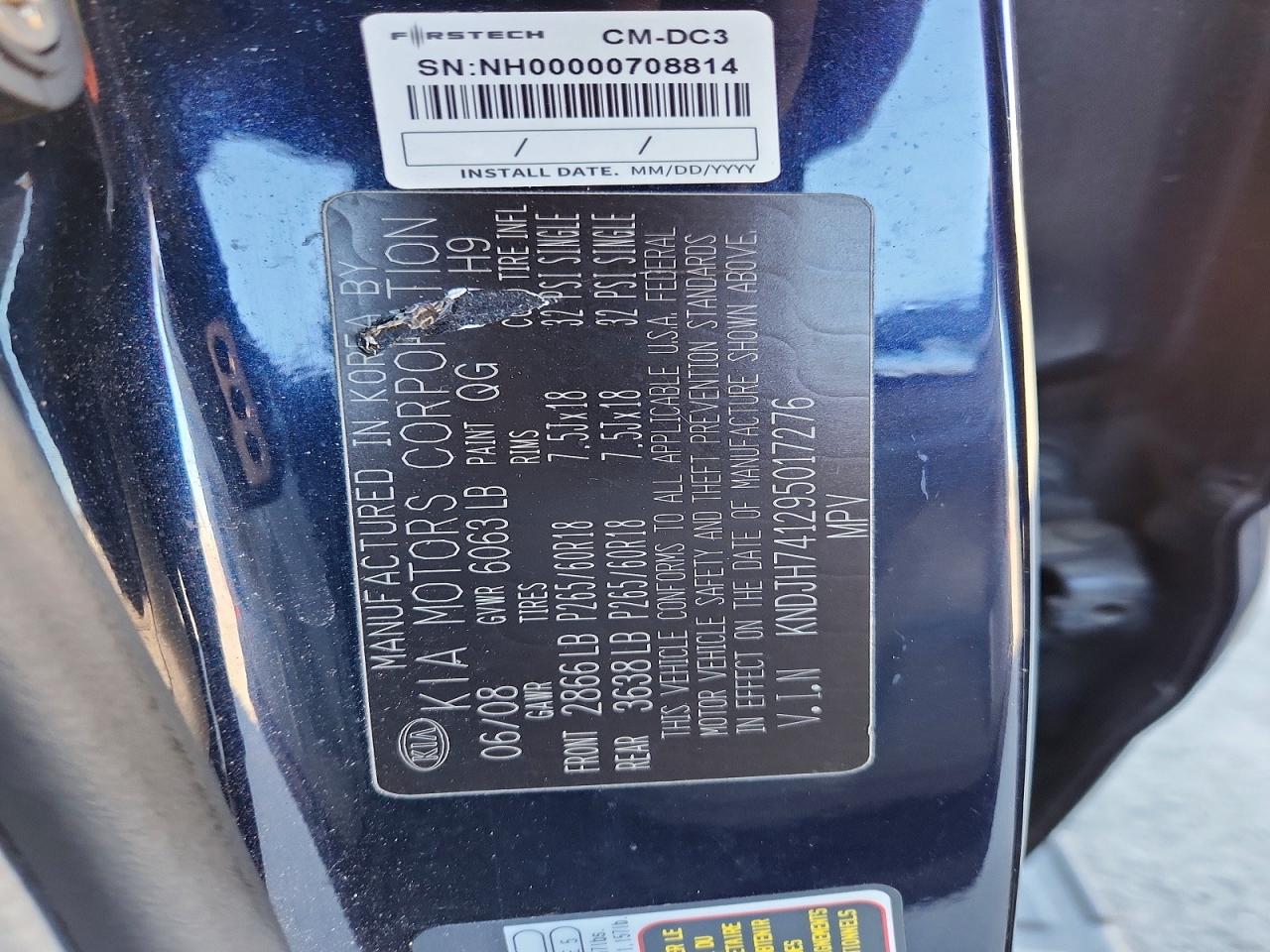 2009 KIA BORREGO LX photo 13