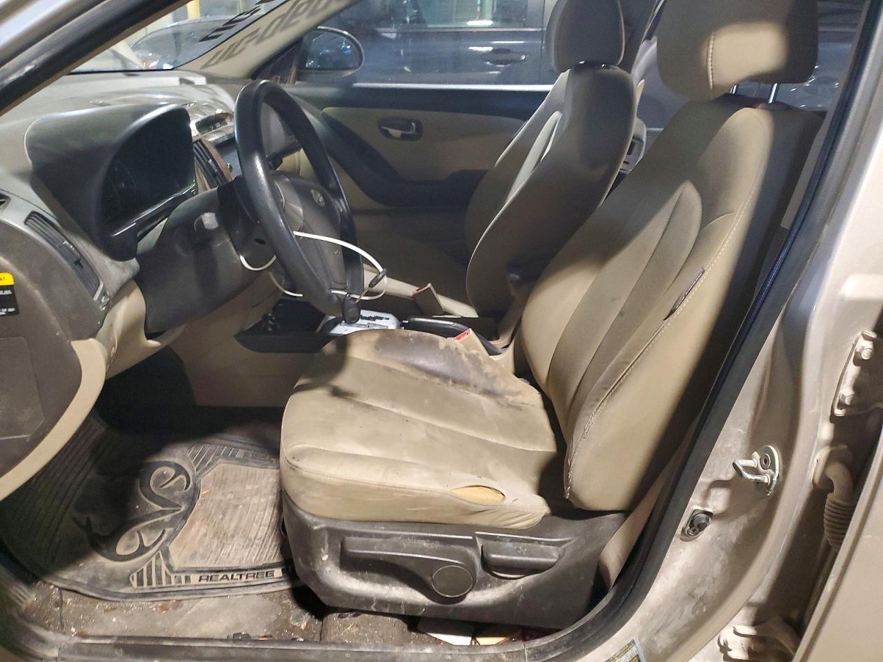2010 HYUNDAI ELANTRA BLUE photo 7