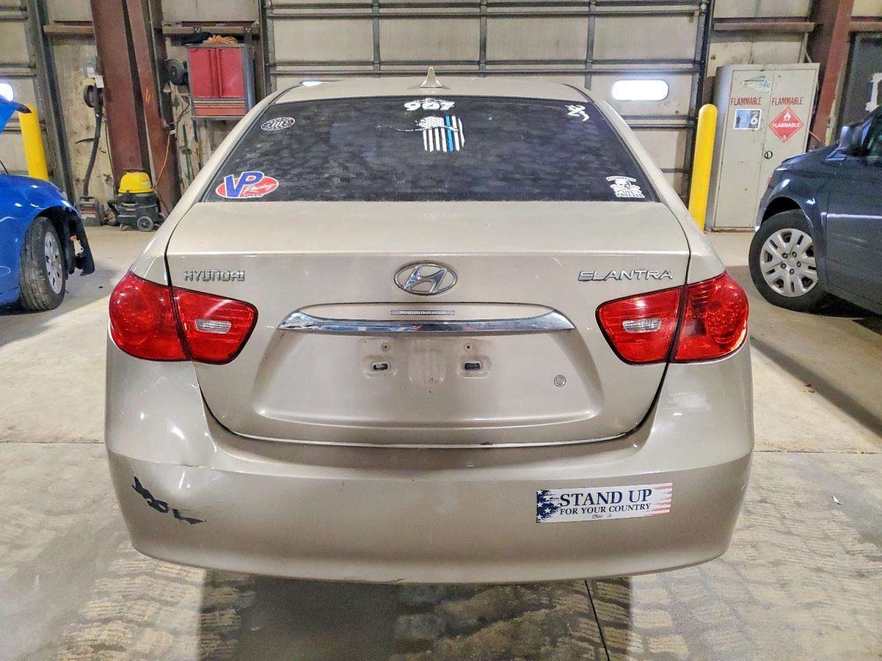 2010 HYUNDAI ELANTRA BLUE photo 6