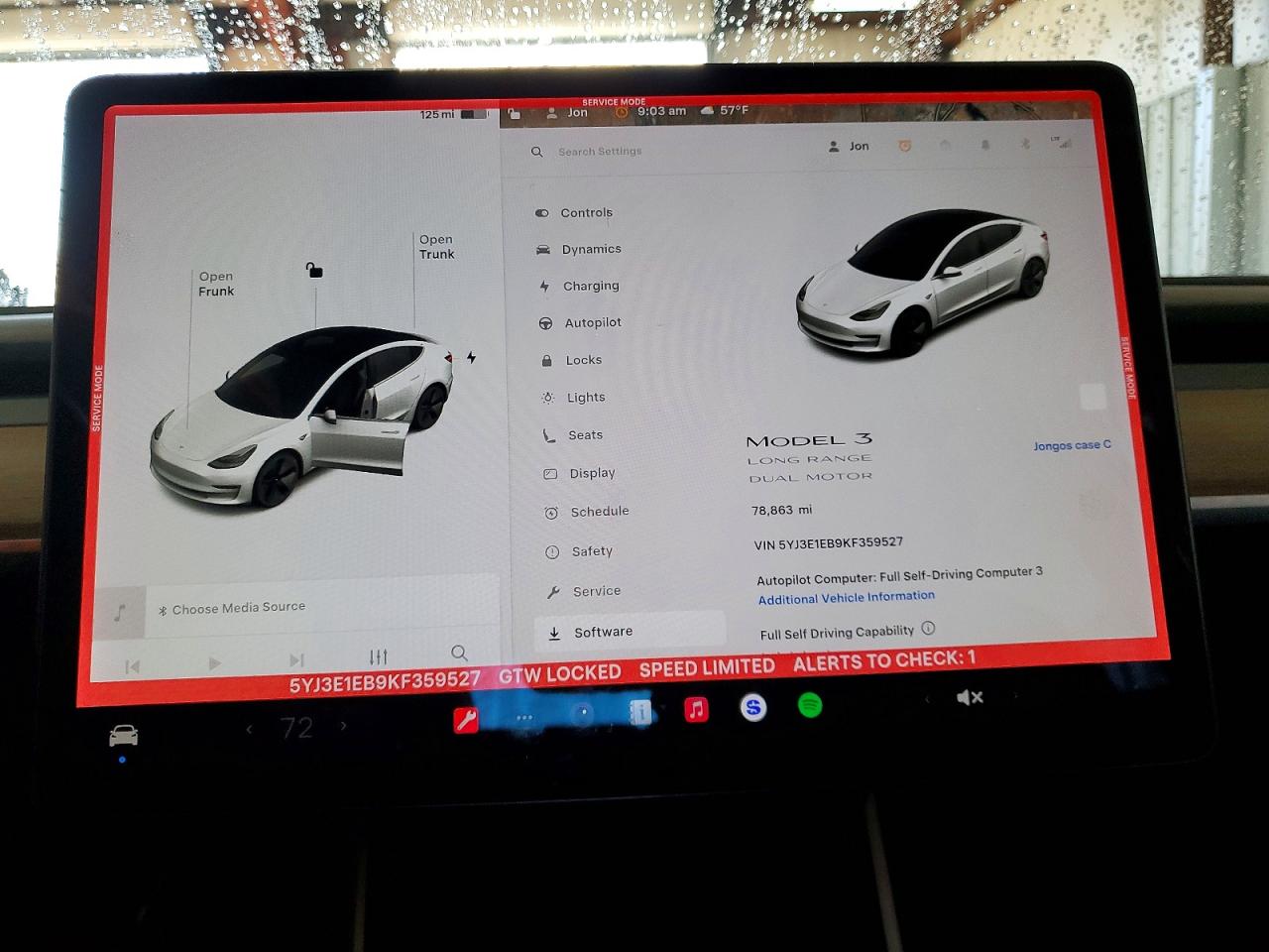2019 TESLA MODEL 3 photo 9