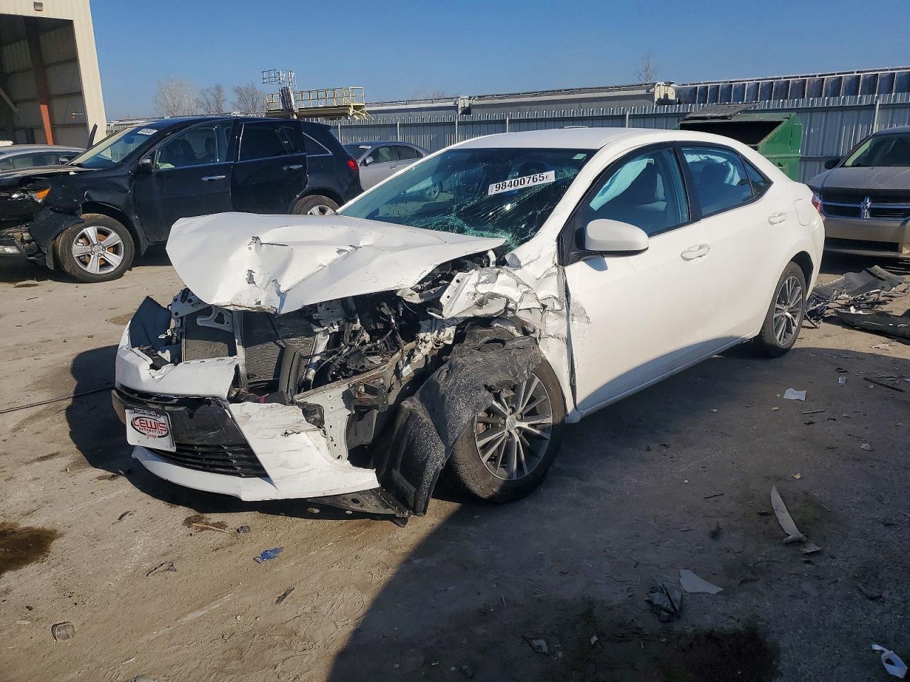 2016 TOYOTA COROLLA