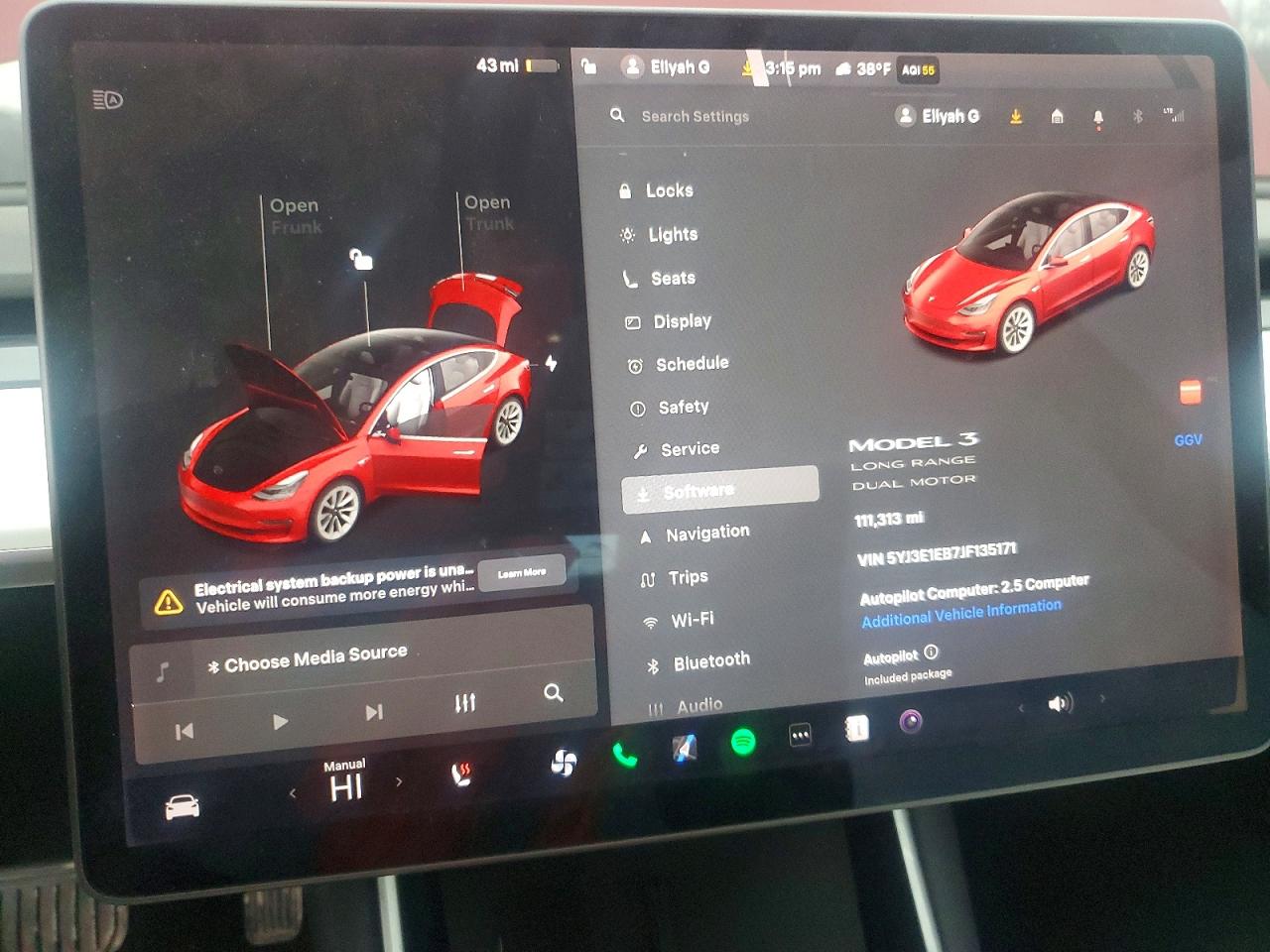 2018 TESLA MODEL 3 photo 9