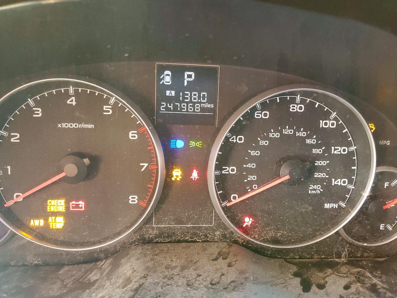 2014 SUBARU OUTBACK 2.5I PREMIUM photo 9