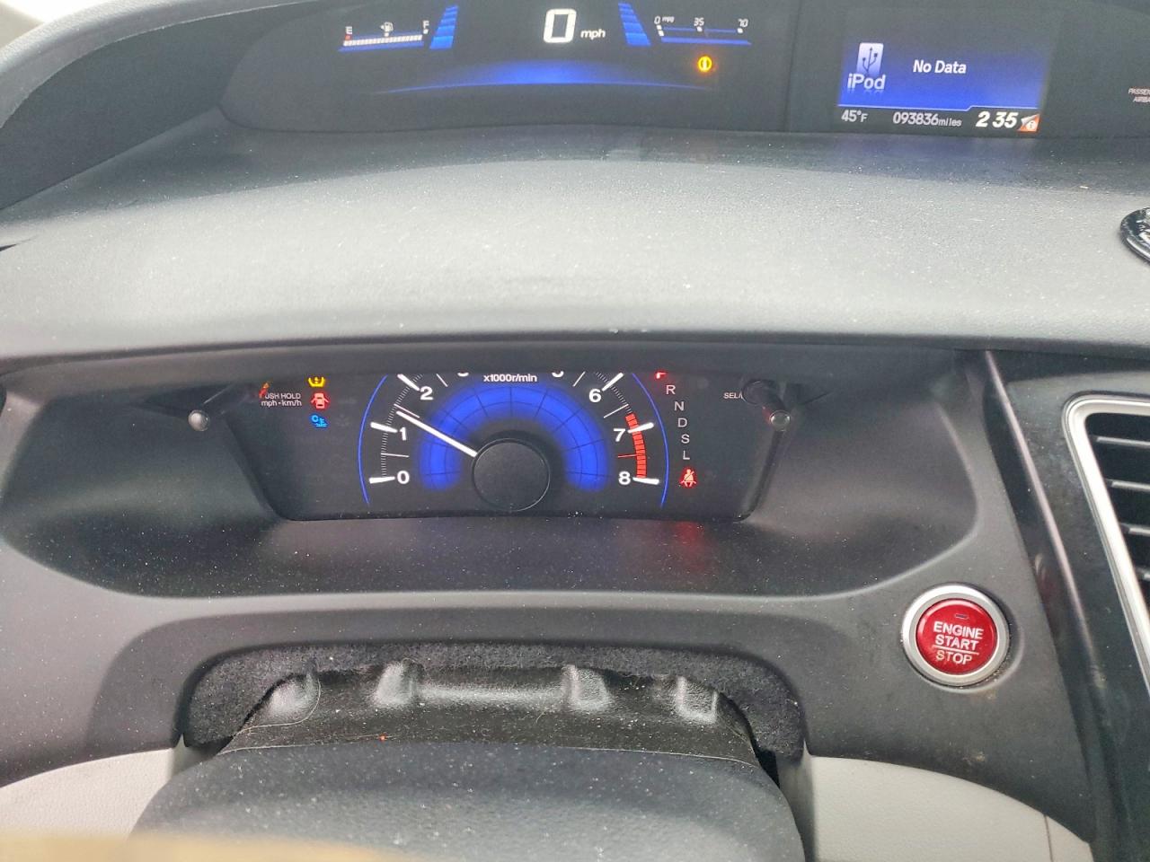 2014 HONDA CIVIC EXL photo 17