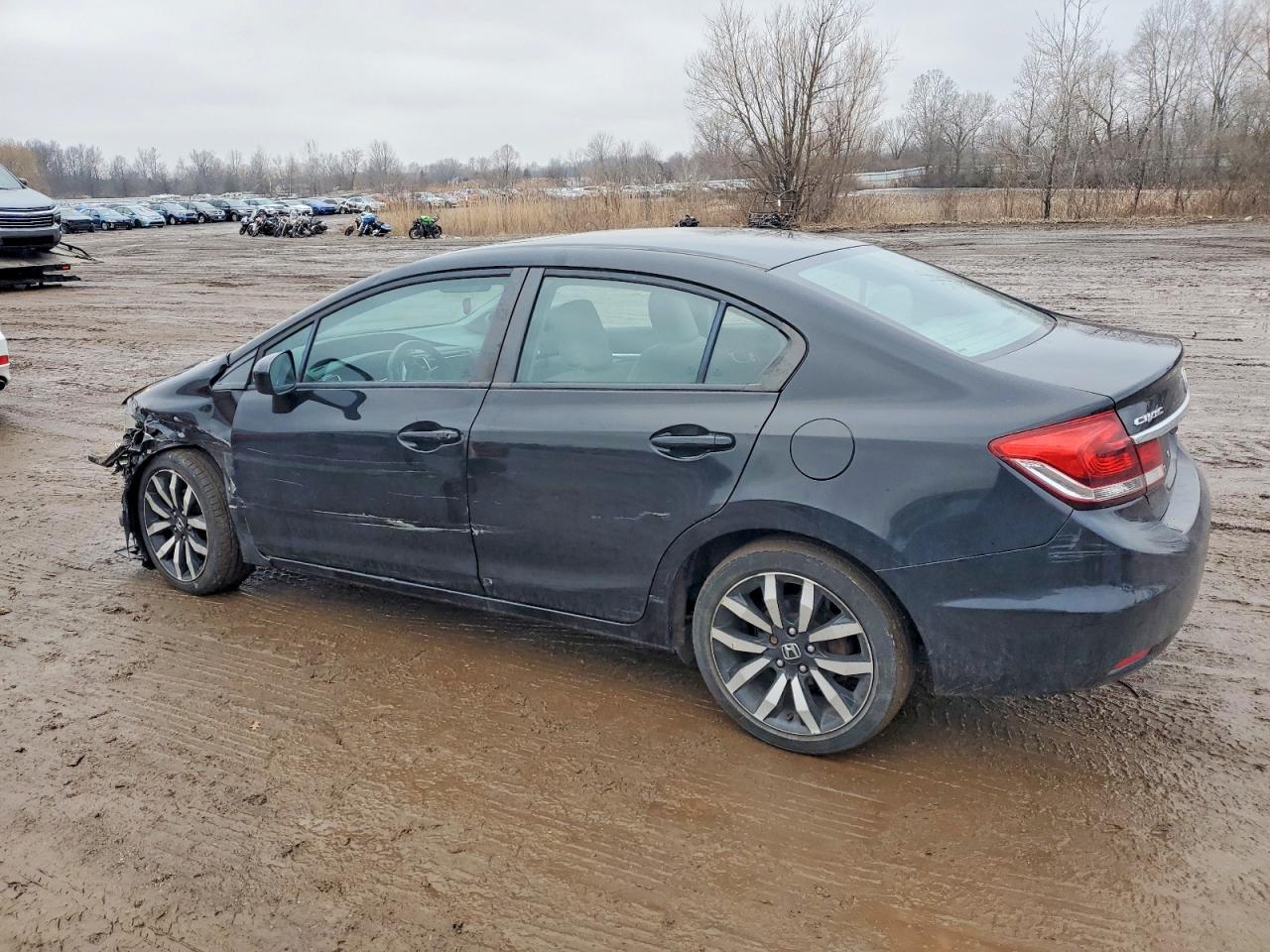 2014 HONDA CIVIC EXL photo 3
