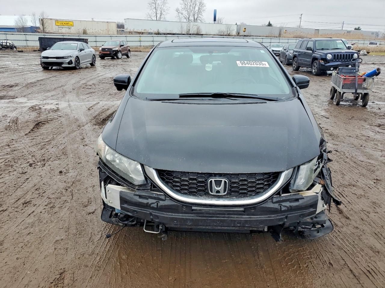 2014 HONDA CIVIC EXL photo 9