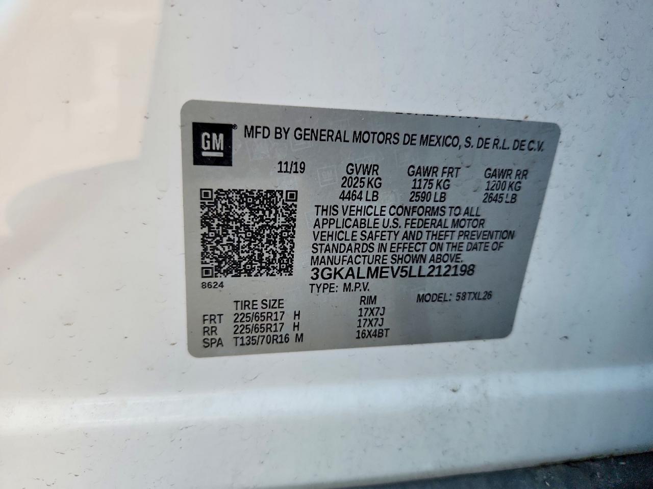 2020 GMC TERRAIN SLE photo 13