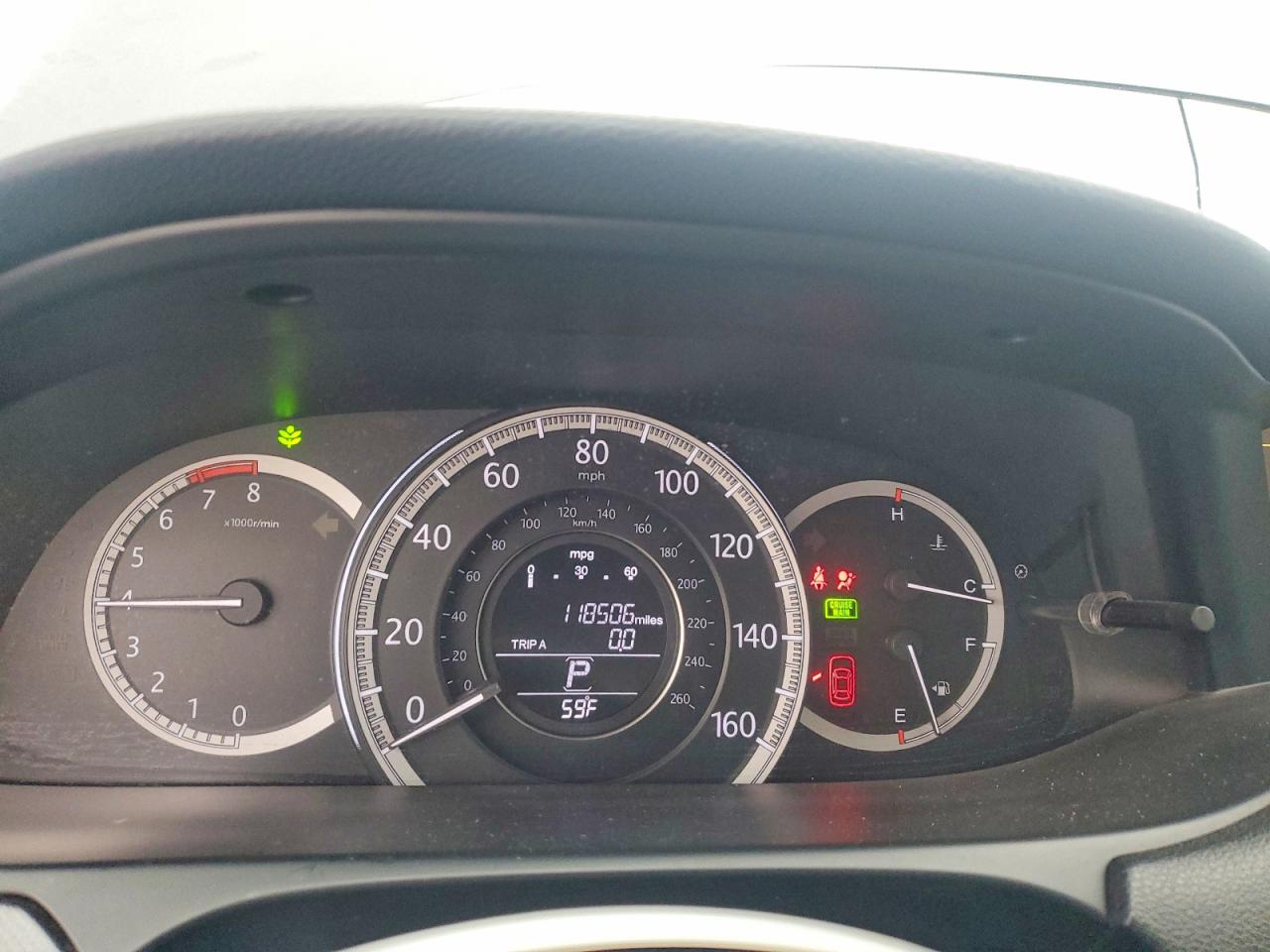 2015 HONDA ACCORD LX photo 9