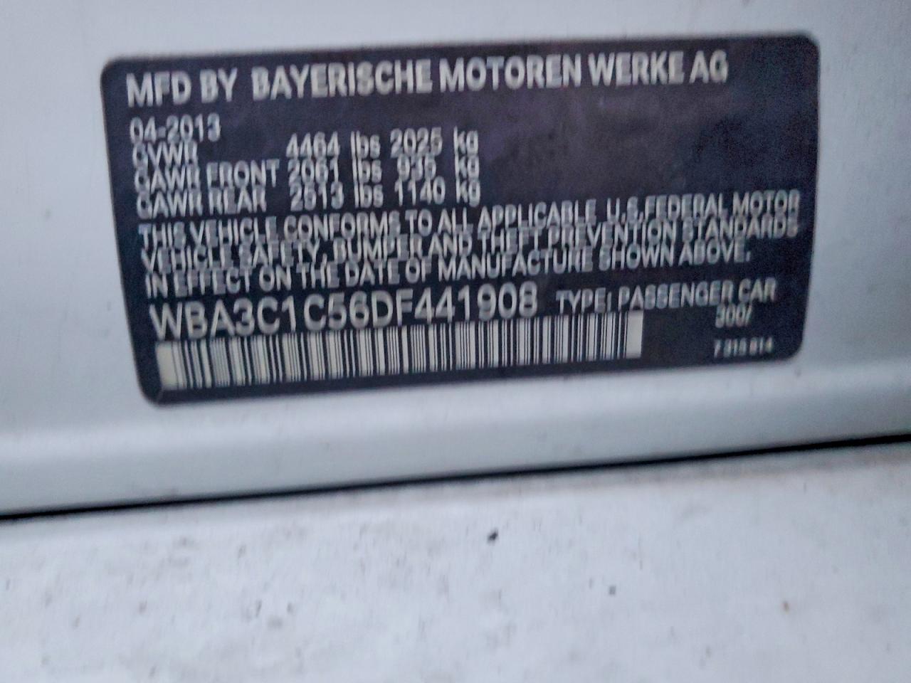 2013 BMW 328 I SULEV photo 12