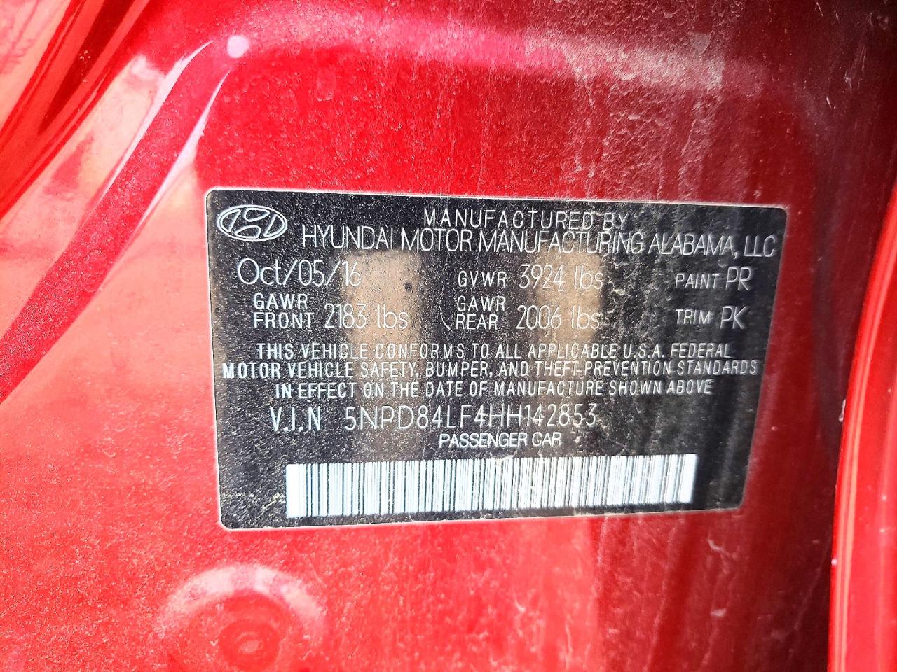 2017 HYUNDAI ELANTRA SE photo 12