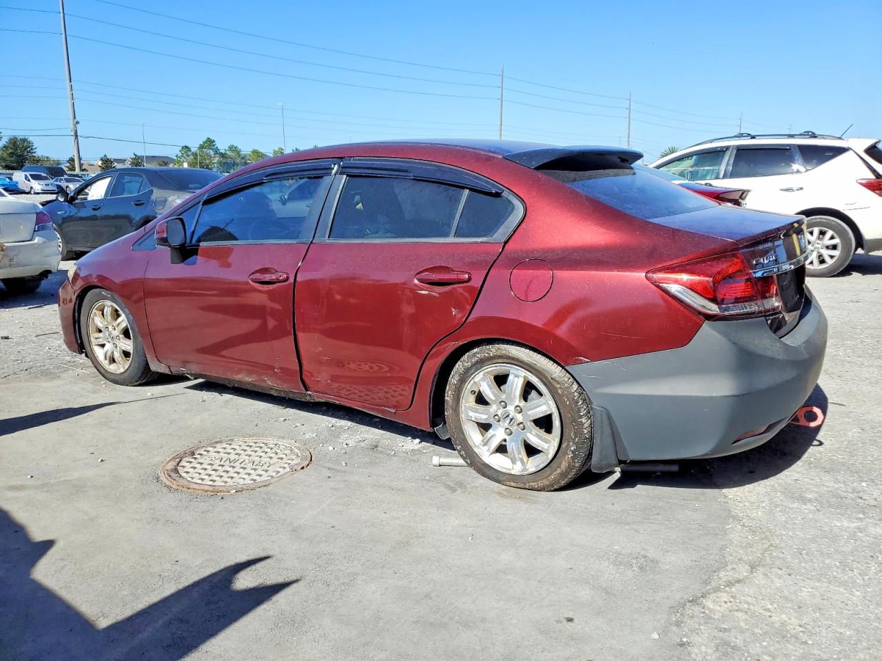 2015 HONDA CIVIC LX photo 2