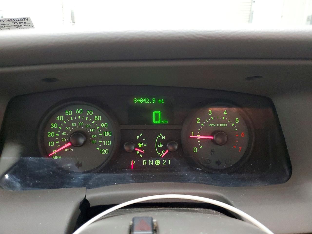 2006 MERCURY GRAND MARQUIS LS photo 9