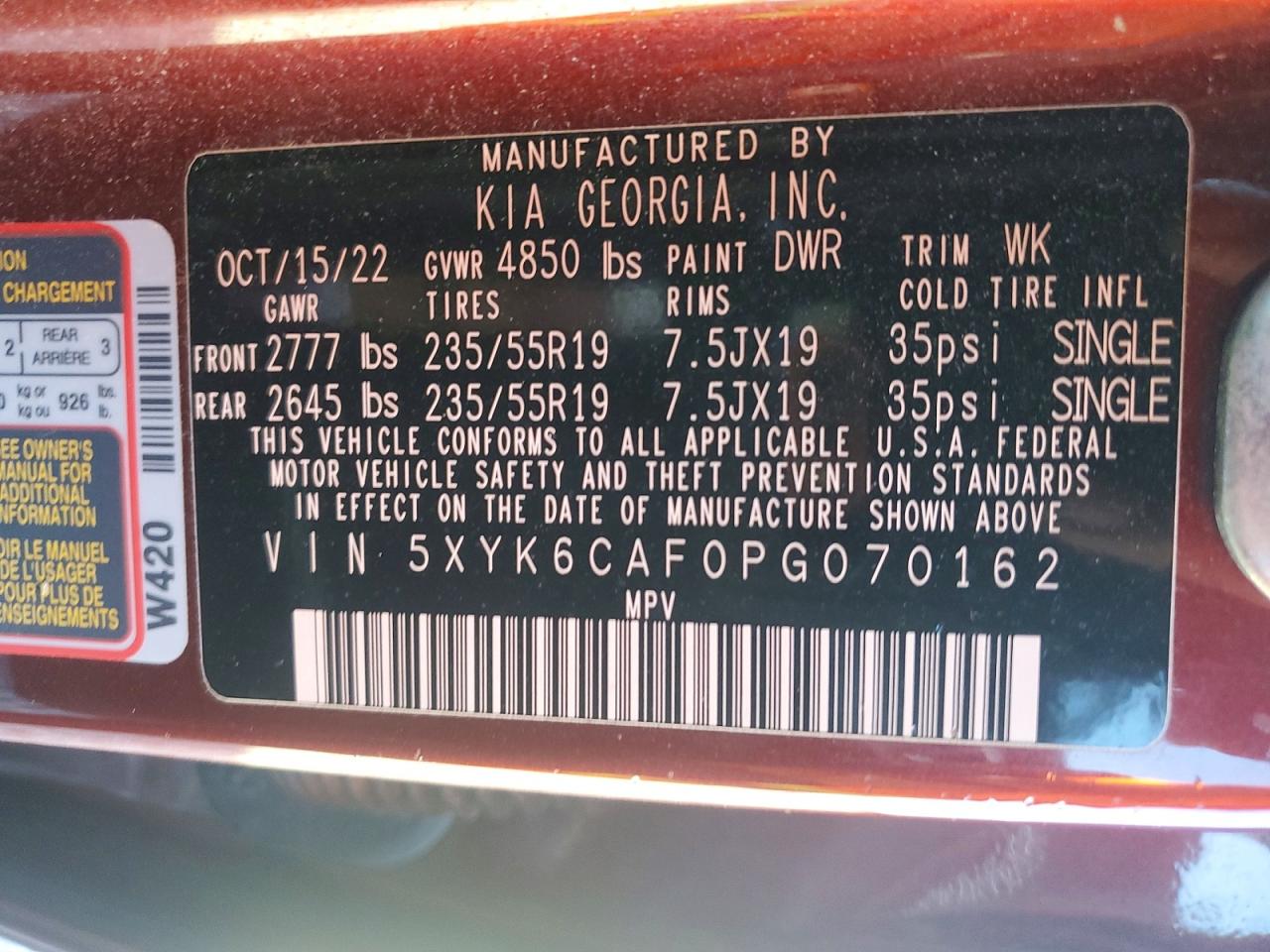 2023 KIA SPORTAGE X LINE photo 13