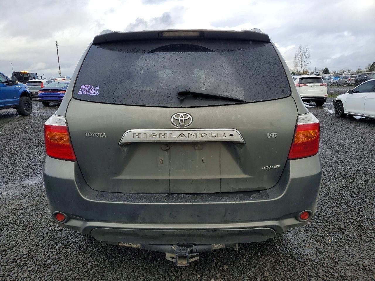 2008 TOYOTA HIGHLANDER LIMITED photo 6