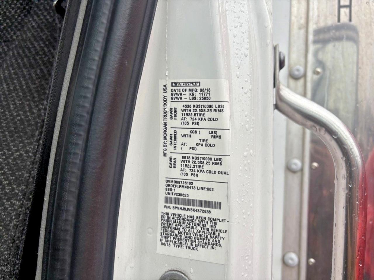 2019 HINO 268A BOX TRUCK photo 25
