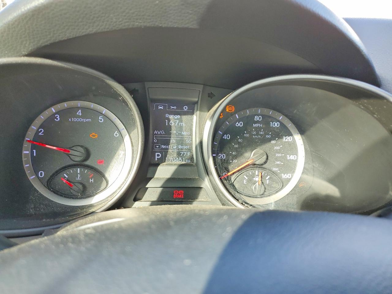 2014 HYUNDAI SANTA FE SPORT 2.4L photo 9