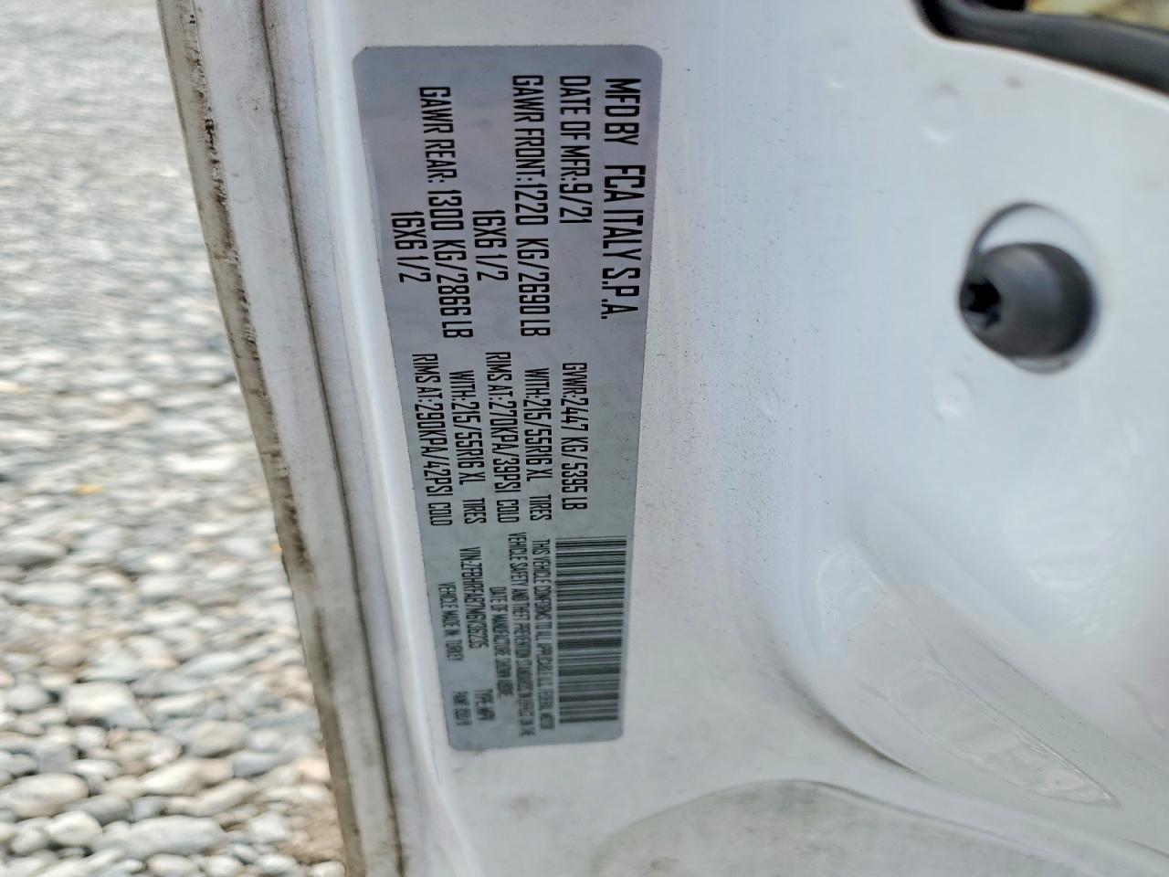 2021 RAM PROMASTER CITY DELIVERY VAN photo 13