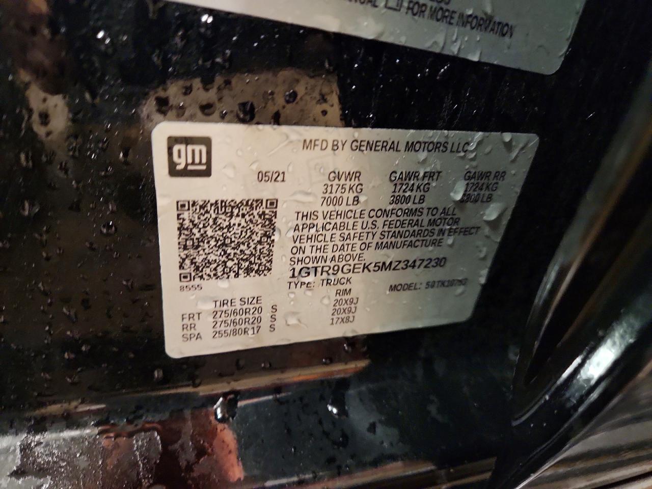2021 GMC SIERRA K1500 ELEVATION photo 13