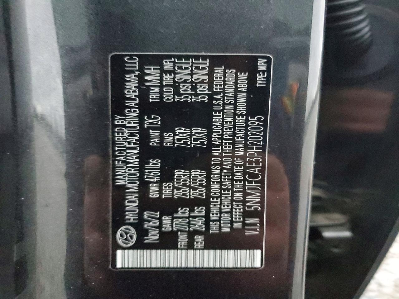 2023 HYUNDAI TUCSON SEL photo 13