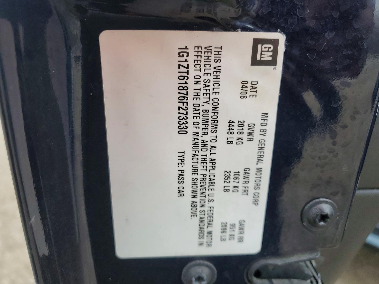 2006 CHEVROLET MALIBU MAXX LT photo 13
