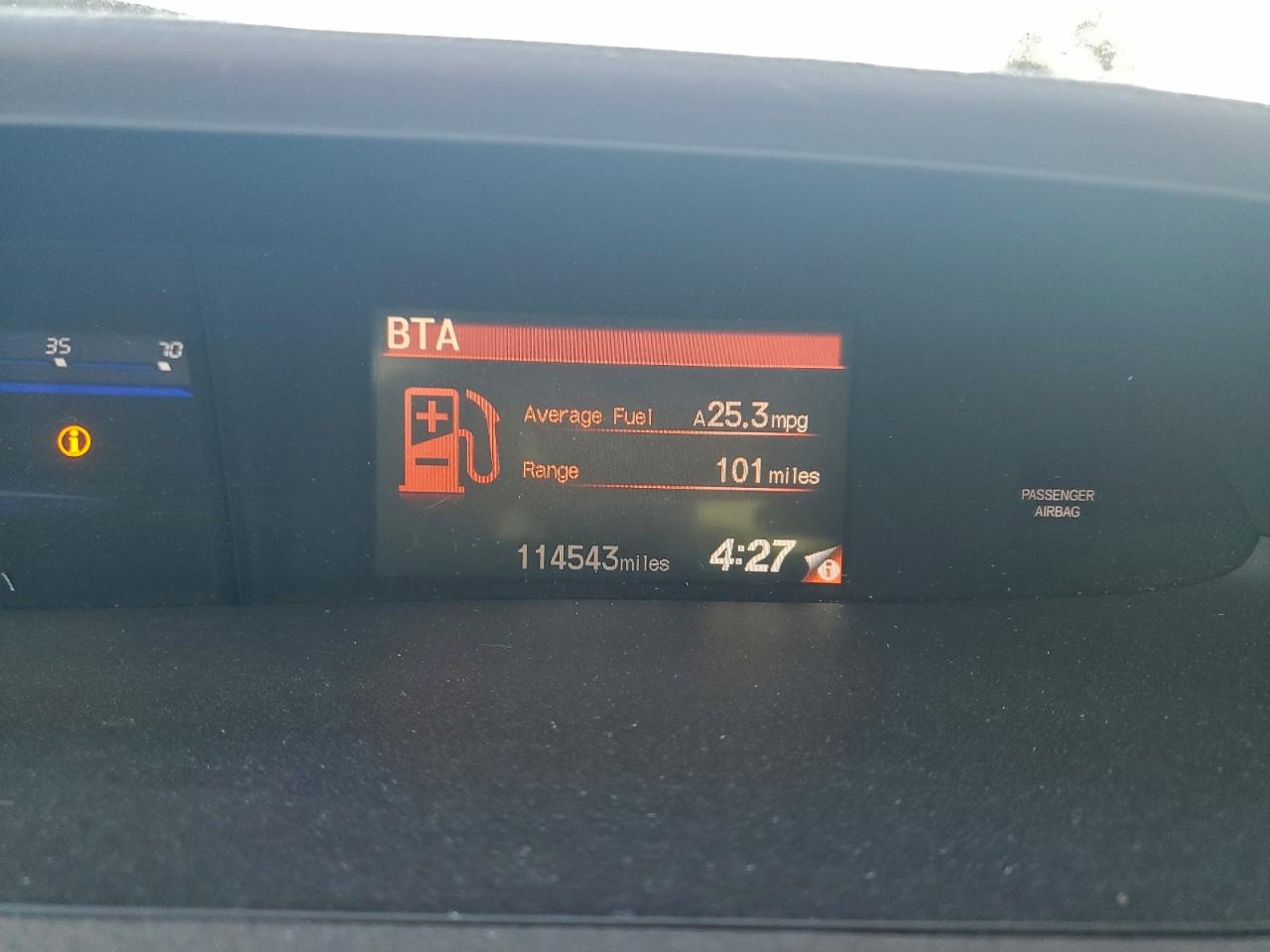 2012 HONDA CIVIC EX photo 9
