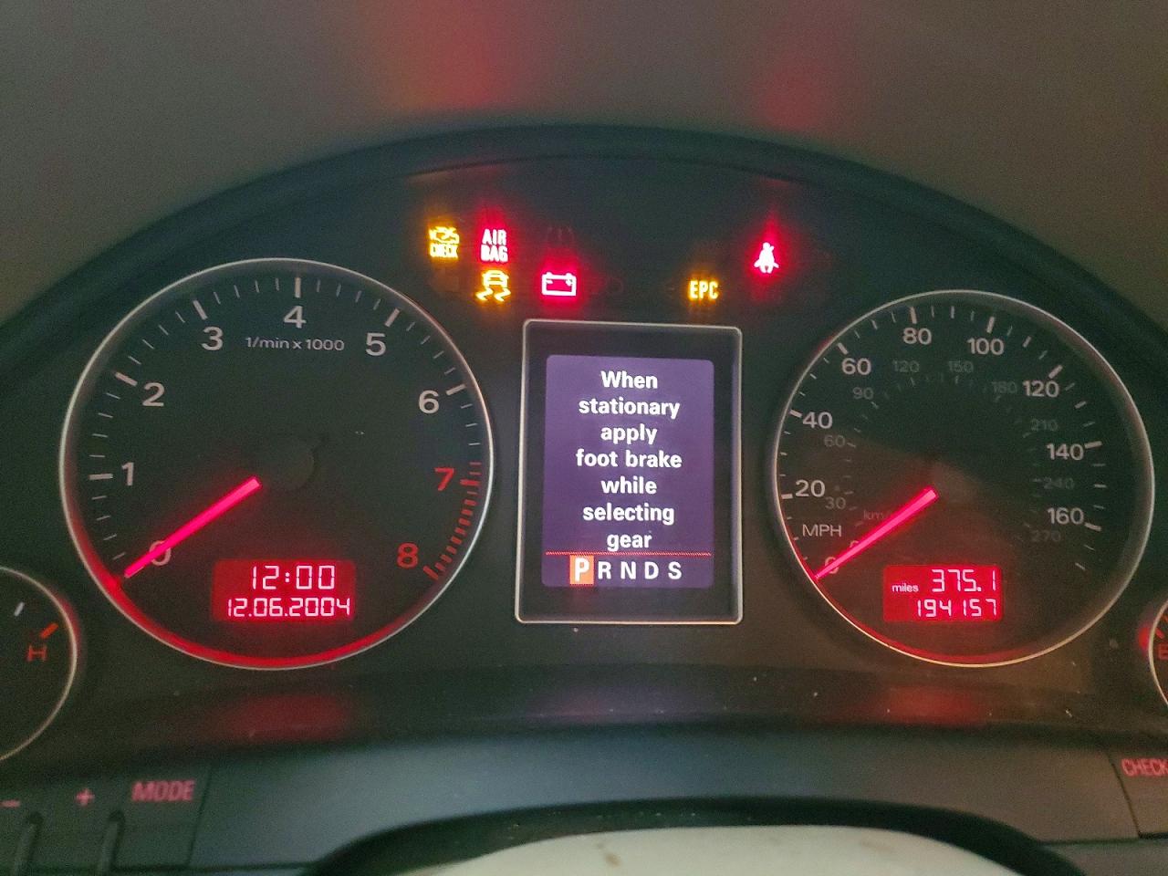 2005 AUDI A4 3.2 QUATTRO photo 9