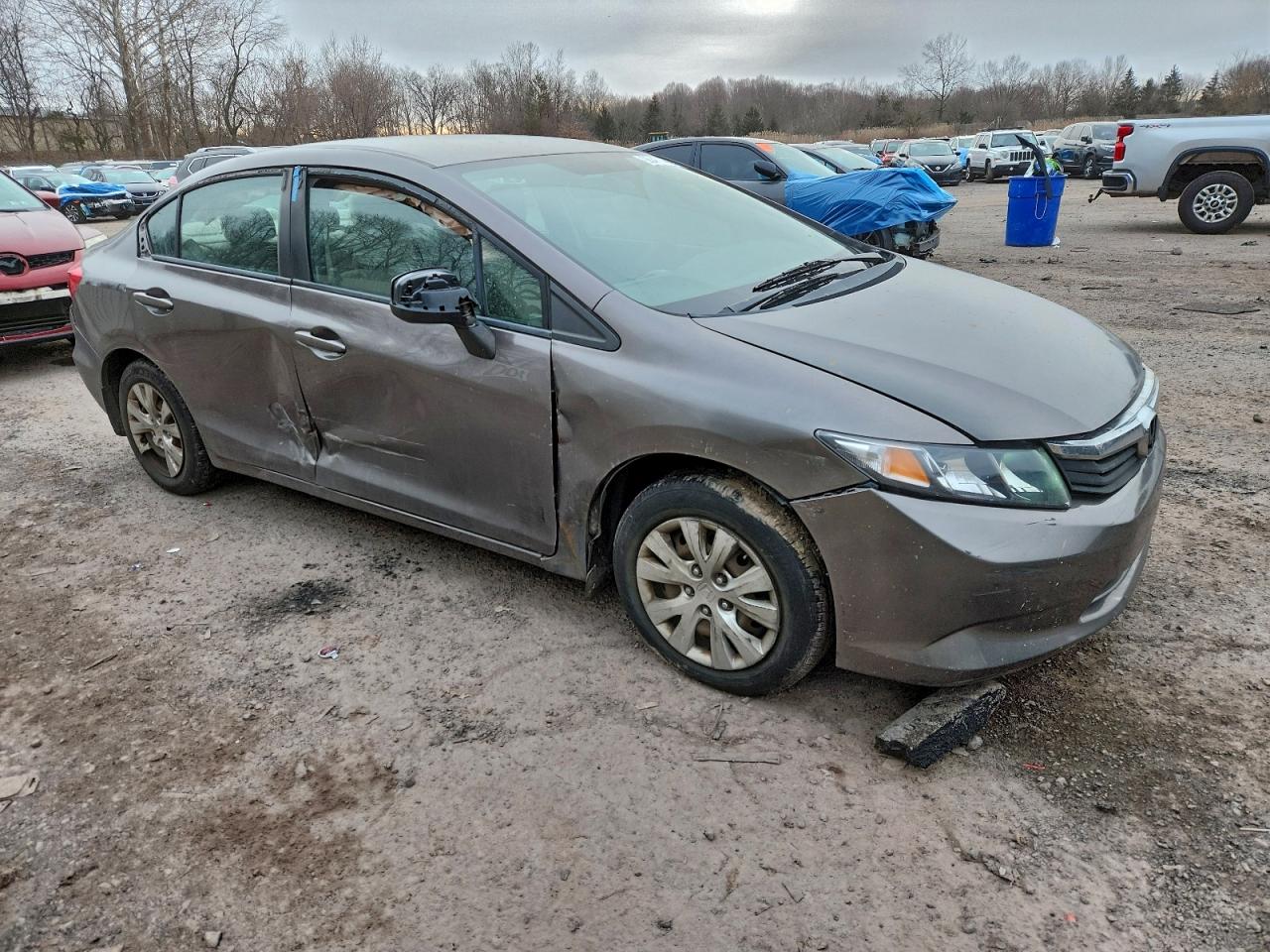 2012 HONDA CIVIC LX photo 4