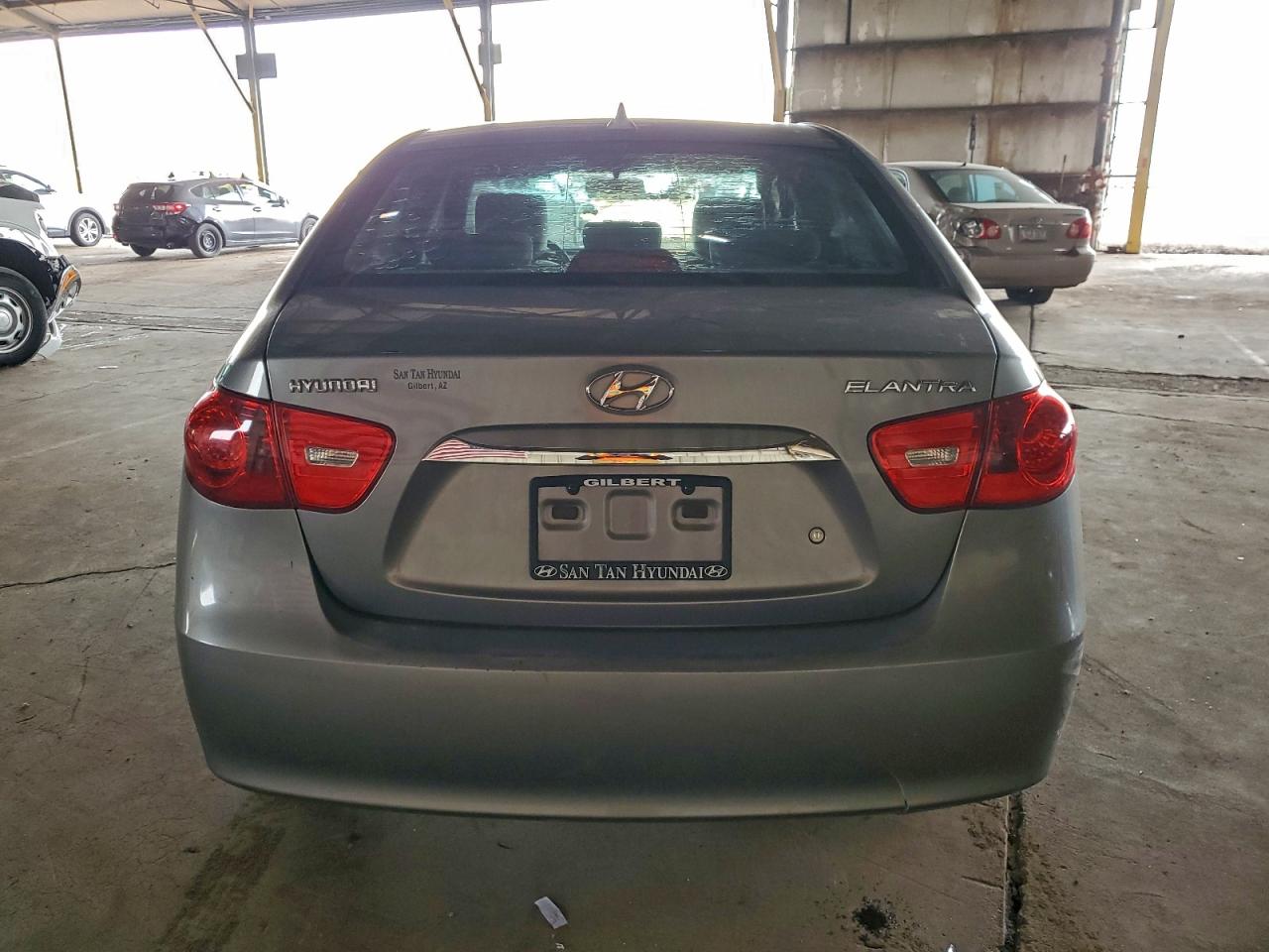 2010 HYUNDAI ELANTRA BLUE photo 6