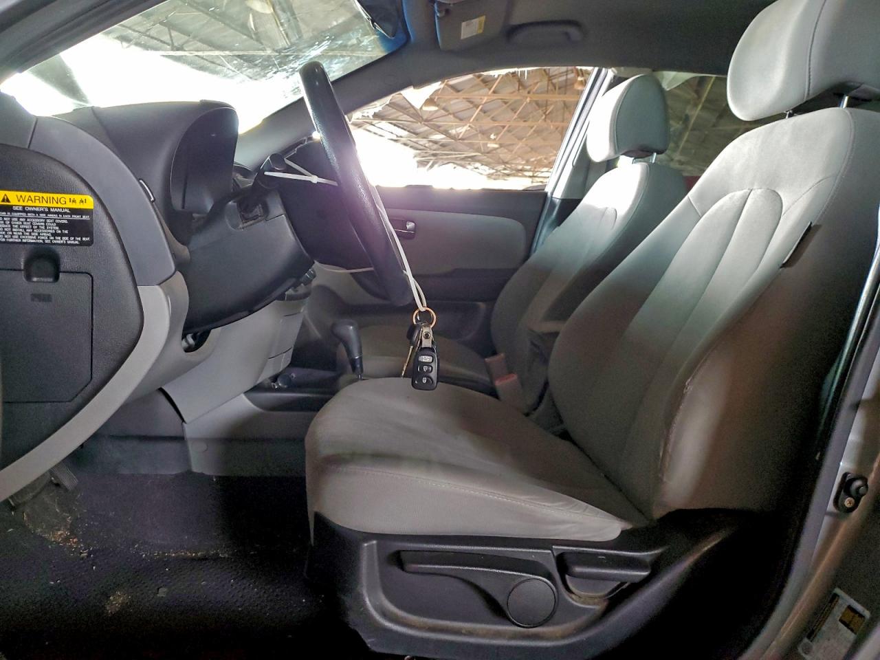 2010 HYUNDAI ELANTRA BLUE photo 7