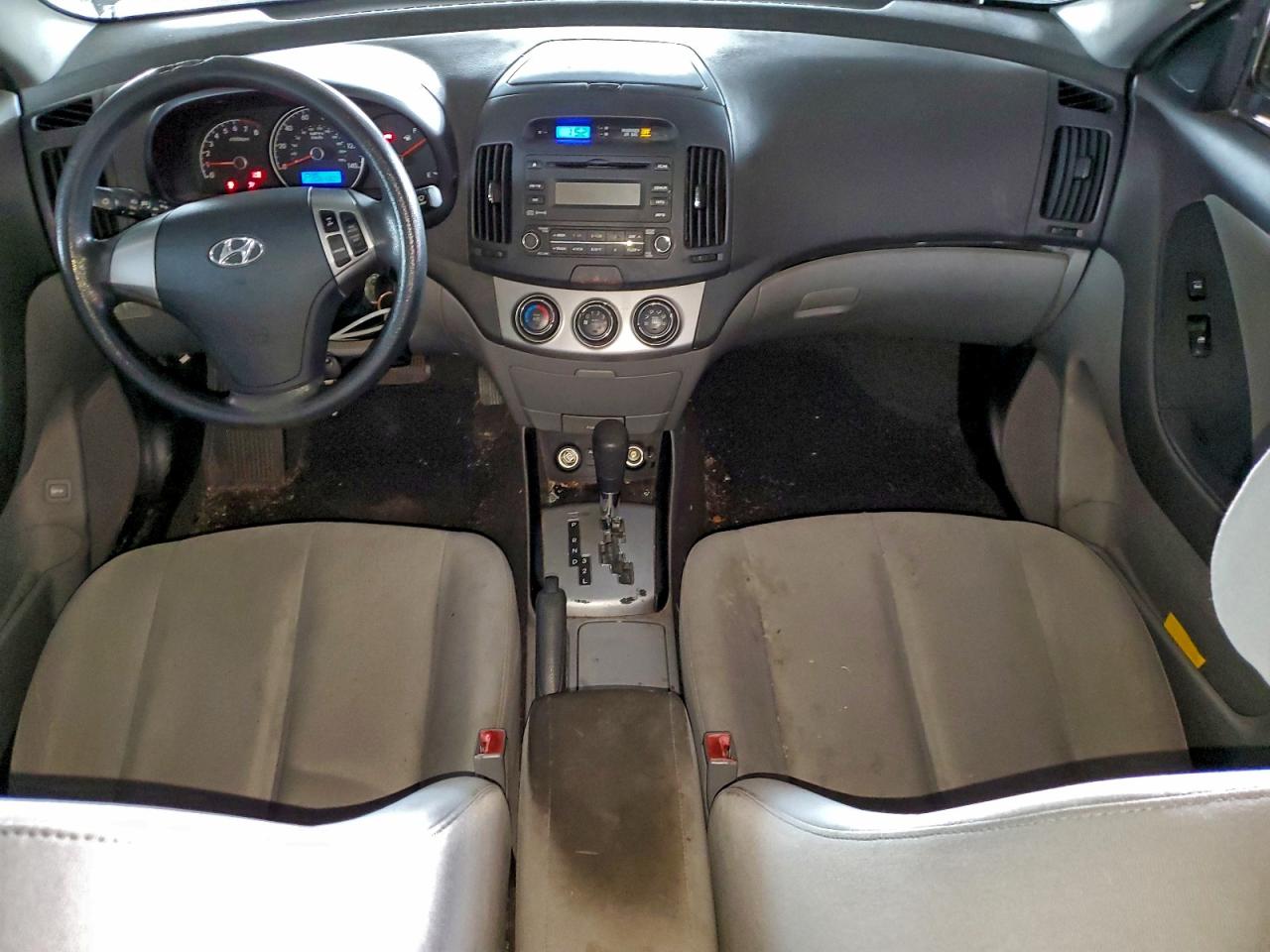 2010 HYUNDAI ELANTRA BLUE photo 8