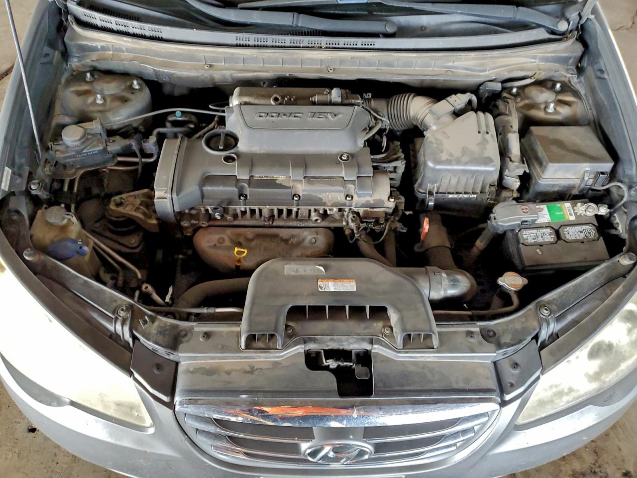 2010 HYUNDAI ELANTRA BLUE photo 11