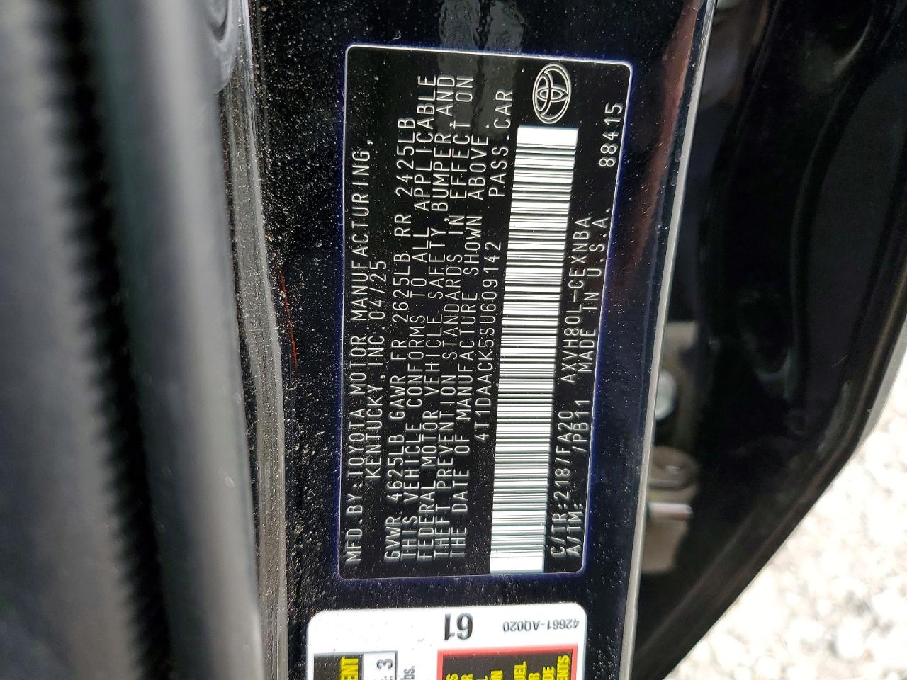 2025 TOYOTA CAMRY XSE photo 13